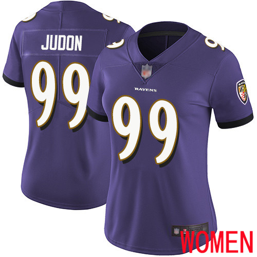 Baltimore Ravens Limited Purple Women Matt Judon Home Jersey NFL Football #99 Vapor Untouchable